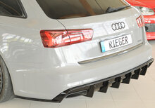 Rieger Tuning achterbumper aanzetstuk lateraal, links Audi A6 / S6 [C7/4G]