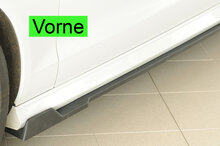 Rieger Tuning sideskirt aanzetstuk Links Audi A6 / S6 [C7/4G]