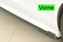 Rieger Tuning sideskirt aanzetstuk Rechts Audi A6 / S6 [C7/4G]
