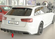 Rieger Tuning diffuser (voor auto's zonder trekhaak) Audi A6 / S6 [C7/4G]