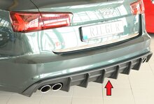 Rieger Tuning diffuser (voor auto's zonder trekhaak) Audi A6 / S6 [C7/4G]