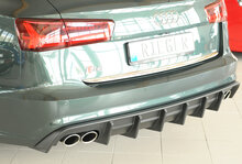 Rieger Tuning diffuser (voor auto's zonder trekhaak) Audi A6 / S6 [C7/4G]