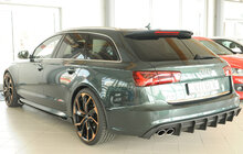 Rieger Tuning diffuser (voor auto's met trekhaak) Audi A6 / S6 [C7/4G]
