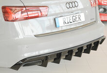 Rieger Tuning diffuser (voor auto's zonder trekhaak) Audi A6 / S6 [C7/4G]