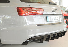Rieger Tuning diffuser (voor auto's zonder trekhaak) Audi A6 / S6 [C7/4G]