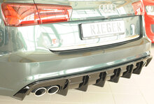 Rieger Tuning diffuser (voor auto's met trekhaak) Audi A6 / S6 [C7/4G]