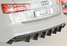 Rieger Tuning diffuser (voor auto's met trekhaak) Audi A6 / S6 [C7/4G]