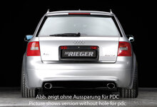 Rieger Tuning achterbumper verlenging S6-Look Audi A6 [4B]