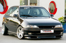 Rieger Tuning voorspoiler lip Opel Astra F