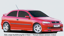 Rieger Tuning sideskirt Rechts Opel Astra G