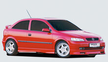 Rieger Tuning voorspoiler lip Opel Astra G