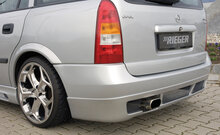 Rieger Tuning achterbumper verlenging Opel Astra G