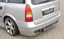 Rieger Tuning achterbumper verlenging Opel Astra G
