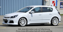 Rieger Tuning sideskirt Rechts Opel Astra H