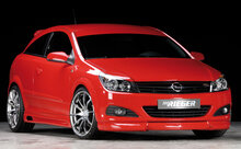 Rieger Tuning voorspoiler lip Opel Astra H