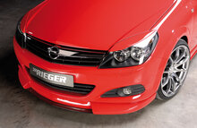 Rieger Tuning voorspoiler lip Opel Astra H
