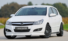 Rieger Tuning voorspoiler lip Opel Astra H