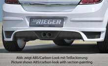 Rieger Tuning achterbumper verlenging Opel Astra H