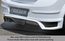 Rieger Tuning achterbumper verlenging Opel Astra H