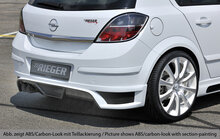 Rieger Tuning achterbumper verlenging Opel Astra H