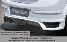 Rieger Tuning achterbumper verlenging Opel Astra H