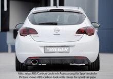 Rieger Tuning diffuser Opel Astra J