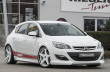 Rieger Tuning voorspoiler lip Opel Astra J