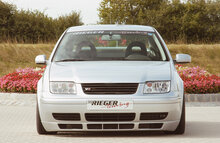 Rieger Tuning voorbumper spoiler lip VW Bora 1J