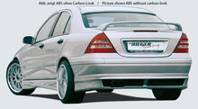 Rieger Tuning achterraam afdekking Mercedes C klasse [W203]