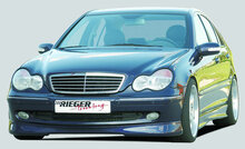 Rieger Tuning voorspoiler lip voor Avantgarde Mercedes C klasse [W203]