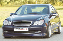 Rieger Tuning voorspoiler lip voor Avantgarde Mercedes C klasse [W203]