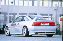 Rieger Tuning achterbumper verlenging Opel Calibra A