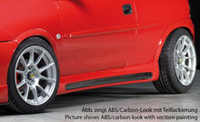 Rieger Tuning sideskirt Links Opel Corsa B