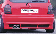 Rieger Tuning achterbumper verlenging Variante 1 Opel Corsa B
