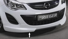 Rieger Tuning voorbumper spoiler lip Opel Corsa D