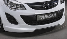 Rieger Tuning voorbumper spoiler lip Opel Corsa D