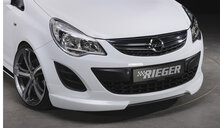 Rieger Tuning voorbumper spoiler lip Opel Corsa D