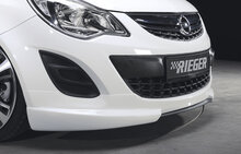 Rieger Tuning voorbumper spoiler lip Opel Corsa D
