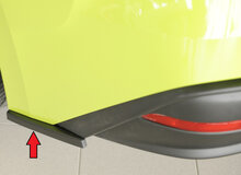 Rieger Tuning achterbumper aanzetstuk lateraal, links Skoda Enyaq iV / RS NY