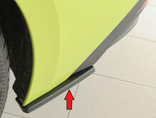 Rieger Tuning achterbumper aanzetstuk lateraal, links Skoda Enyaq iV / RS NY
