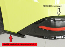 Rieger Tuning achterbumper aanzetstuk lateraal, links Skoda Enyaq iV / RS NY