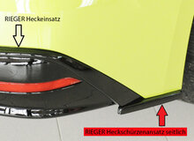 Rieger Tuning achterbumper aanzetstuk lateraal, rechts Skoda Enyaq iV / RS NY