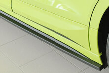 Rieger Tuning sideskirt aanzetstuk Links Skoda Enyaq iV / RS NY