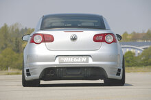 Rieger Tuning achterbumper verlenging VW Eos 1F