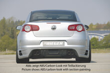 Rieger Tuning achterbumper verlenging VW Eos 1F