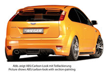 Rieger Tuning achterbumper verlenging Ford Focus 2