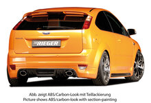 Rieger Tuning achterbumper verlenging Ford Focus 2