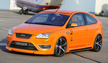 Rieger Tuning voorbumper spoiler lip Ford Focus 2
