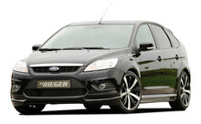 Rieger Tuning voorbumper spoiler lip Ford Focus 2