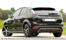 Rieger Tuning achterbumper verlenging Ford Focus 2